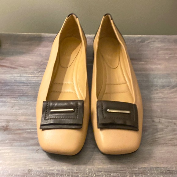 NAPOLEONI Made In Italy Leather Ballerina Flats